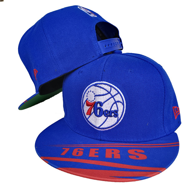 Philadelphia 76ers Stitched Snapback Hats 0024